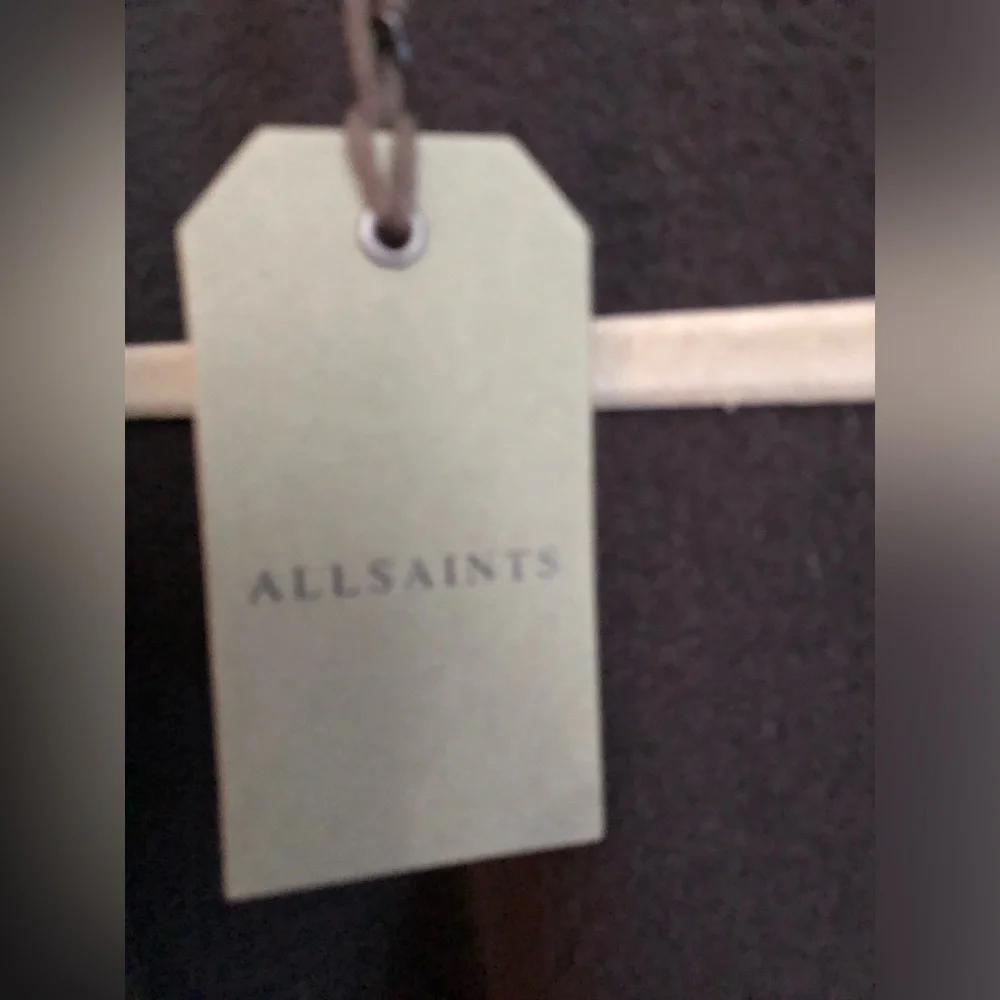 ALLSAINTS Dahlia Sweatshirt (LARGE) in BLACK - Picture 6 of 6